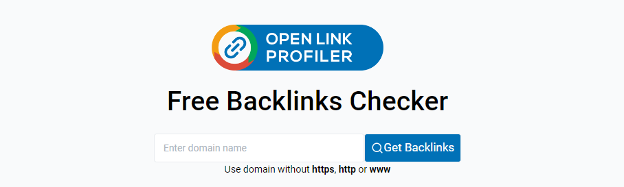 Screenshot of Open Link Profiler