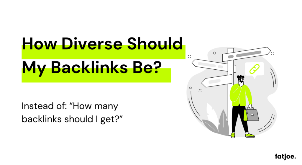 How Diverse Should My Backlinks Be graphic